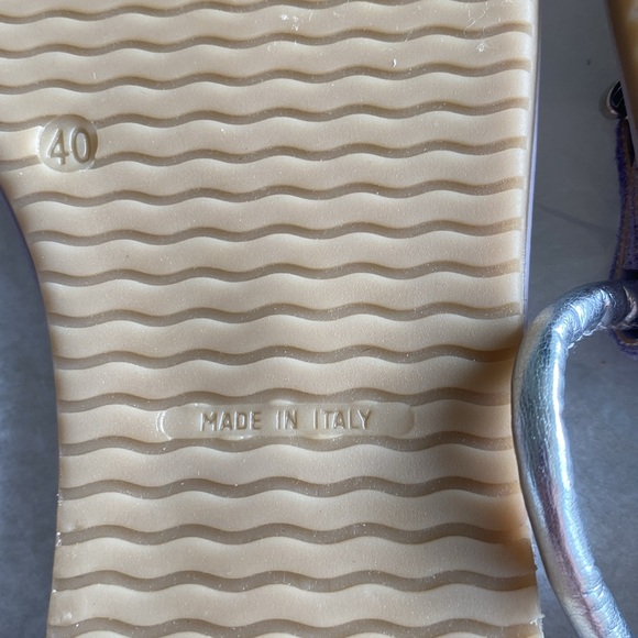 COX Leather/Suede Sandals Lavender Color NWOT - Picture 10 of 11